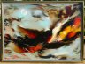 <p>Leonardo Nierman (Mexican, born 1932)<br />"Genesis"<br />Oil on panel, 36 x 48"</p>